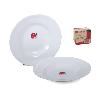 PLATO HONDO TOLEDO 23 CM