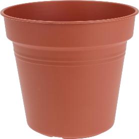 MACETAS PLASTICO MARRON 15X14 CM