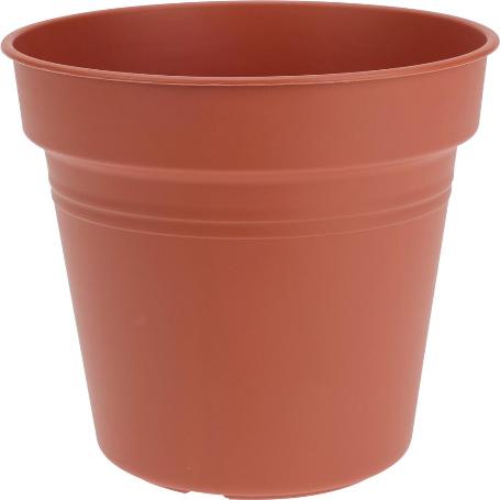 MACETAS PLASTICO MARRON 15X14 CM