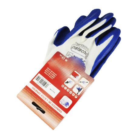 GUANTE NYLON LATEX ANTICORTE T-9 GU-307/9