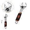 LLAVE AJUSTABLE 8 ACERO CROMO VANADIO