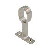 SOPORTE ABIERTO OVAL NIQUEL 25X15 MM