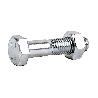 TORNILLO HEXAGONAL 8X70 6.8 DIN.933 CON TUERCA ZINCADO