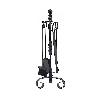 ATIZADORES CHIMENEA 4 PIEZAS FORJA