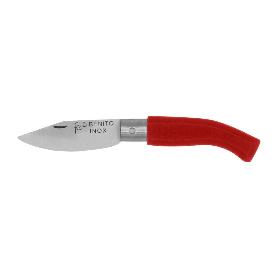 NAVAJA FIBRA PUNTA 70 MM INOXIDABLE ROJO