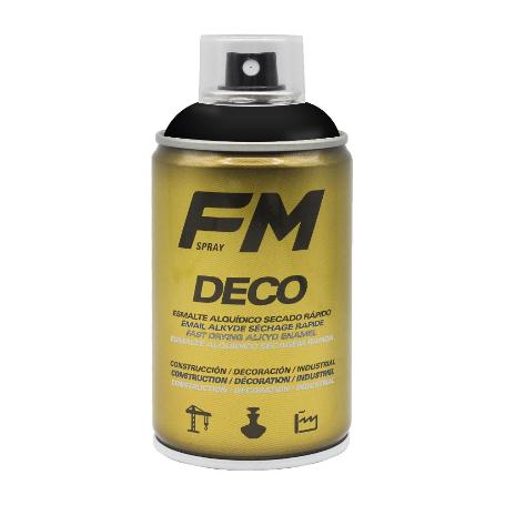 PINTURA SPRAY DECO NEGRO SATINADO 9005 250ML