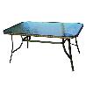 MESA ALUMINIO MONTILLA MARRON 155X99 CM