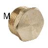 PLUVIA LATON TAPON F290 ROSCA MACHO DE 1-2 A-310 (CAJA 10 UNIDADES)
