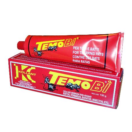TEMOBI RATICIDA  COLA TUBO 135 GR.    D01.021