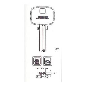 LLAVES JMA SEGURIDAD LATON MOD STS-X6