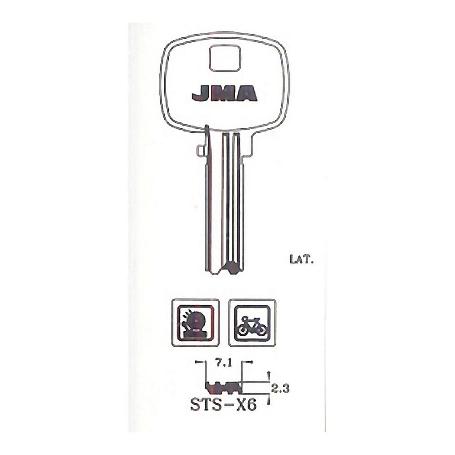 LLAVES JMA SEGURIDAD LATON MOD STS-X6