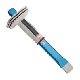 BURIN AVEC PROTECTEUR EN ACIER AU CHROME VANADIUM 350X25 MM / 8251350CP