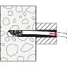 FISCHER TACOS FUR-SS   8X  80 TORNILLO HEXAGONAL SEGURIDAD 70130 (CAJA 50 UNIDADES)