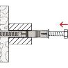 FISCHER TACOS FUR-SS   8X100 TORNILLO HEXAGONAL SEGURIDAD 70131 (CAJA 50 UNIDADES)
