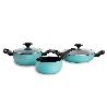 BATERIA 3 PIEZAS ALUMINO PRENSADO COUNTRY LAND
