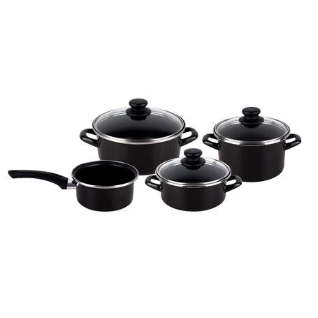 BATERIA COCINA KENIA 7 ELEMENTOS 4 PIEZAS