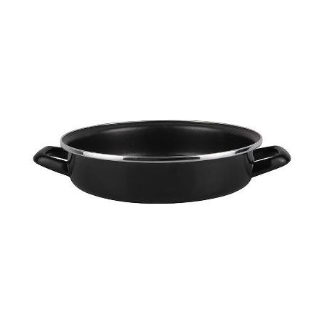 TARTERA ESMALTADA BLACK 16 CM