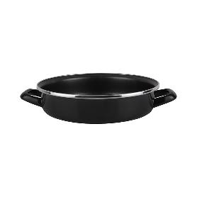 TARTERA ESMALTADA BLACK 18 CM