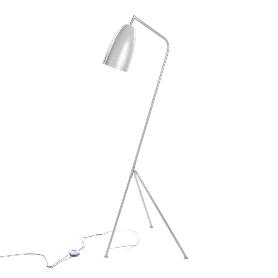 LAMPARA PIE BLANCA 148X50X57 CM
