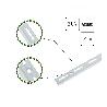 CREMALLERA 100 BLANCA 6000