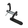 MANILLA 3P ACERO+POLIPROPILENO NEGRO