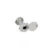 MIRILLA 3-35A60 ALUMINIO PLATA 20035