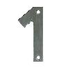 NUMERO 1 -M.4 INOXIDABLE 18/8 10CM.