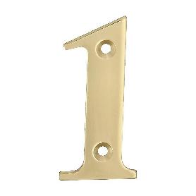 NUMERO 1 -M.4 LATON 10CM.