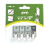 COLGADOR 213-15X35 ACERO INOXIDABLE BLISTER