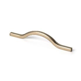 TIRADOR 96/128 MM LATON SATINADO LARGO 140MM 8788LS