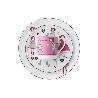 VAJILLA INFANTIL 4 PIEZAS PORCELANA MUÑECAS