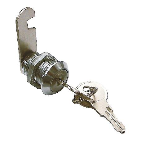 CERRADURA BUZON RECTA 20 MM CROMADA