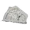 SOPORTE ZAPATERO P/2 BALDAS BLANCO