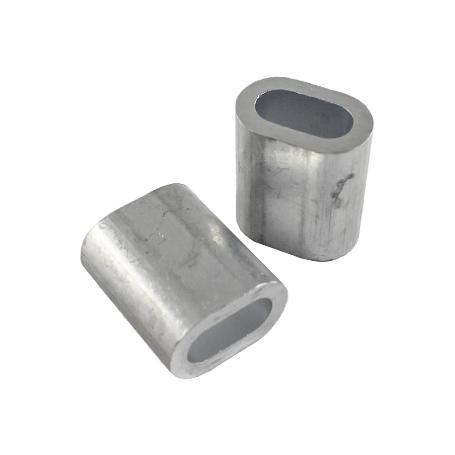 CASQUILLO ALUMINIO DIN 3093-3MM