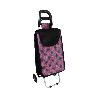CARRO COMPRA 2 RUEDAS ROMBOS VERDE 8X88X35 CM
