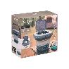 LAVADORA PORTATIL PLEGABLE GRIS 30X31X12 CM