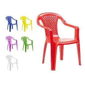 SILLA RESINA INFANTIL COLORES SURTIDOS