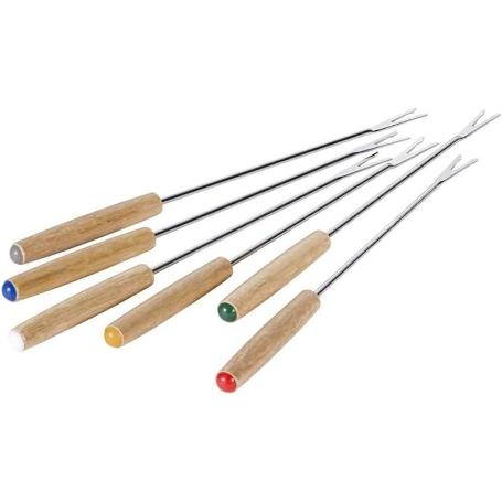 TENEDORES FONDUE 903 6 PIEZAS 24 CM