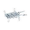 PARRILLA DOBLE ZINCADA 35X35 CM