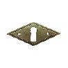 ESCUDO BOCALLAVE 60X25MM B-78049