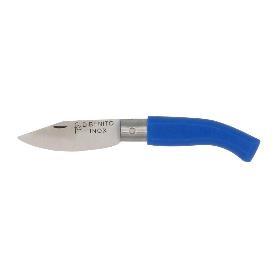 NAVAJA FIBRA PUNTA 70 MM INOXIDABLE AZUL