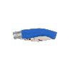 NAVAJA FIBRA PUNTA 70 MM INOXIDABLE AZUL