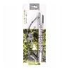 TERMOMETRO VENTANA 23 CM PLATA
