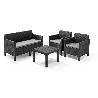 SILLONES 65X65X75 CM + SOFA 75X126X65 CM + MESA 59X43 CM