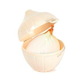 GUARDA CEBOLLAS 10,5X10,5X11,5 CM CON BISAGRA
