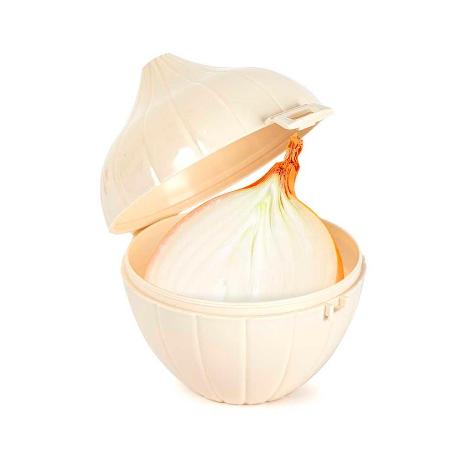 GUARDA CEBOLLAS 10,5X10,5X11,5 CM CON BISAGRA