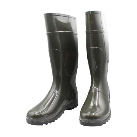 BOTAS GOMA OLIVA VERDES ALTA 45