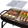 REJILLAS PLANCHA INOXIDABLE 46X30 CM
