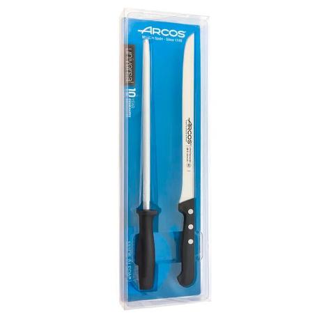 CUCHILLO JAMON + CHAIRA UNIVERSAL 285500