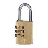 CANDADO COMBINACION LATON 30MM